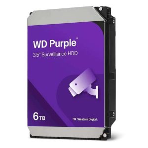 هارددیسک اینترنال وسترن دیجیتال Purple WD64PURZ ظرفیت 6 ترابایت