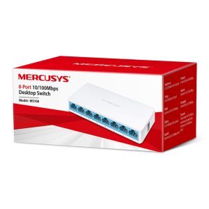 سوئیچ دسکتاپ 8 پورت 10/100Mbps مرکوسیس مدل MS108